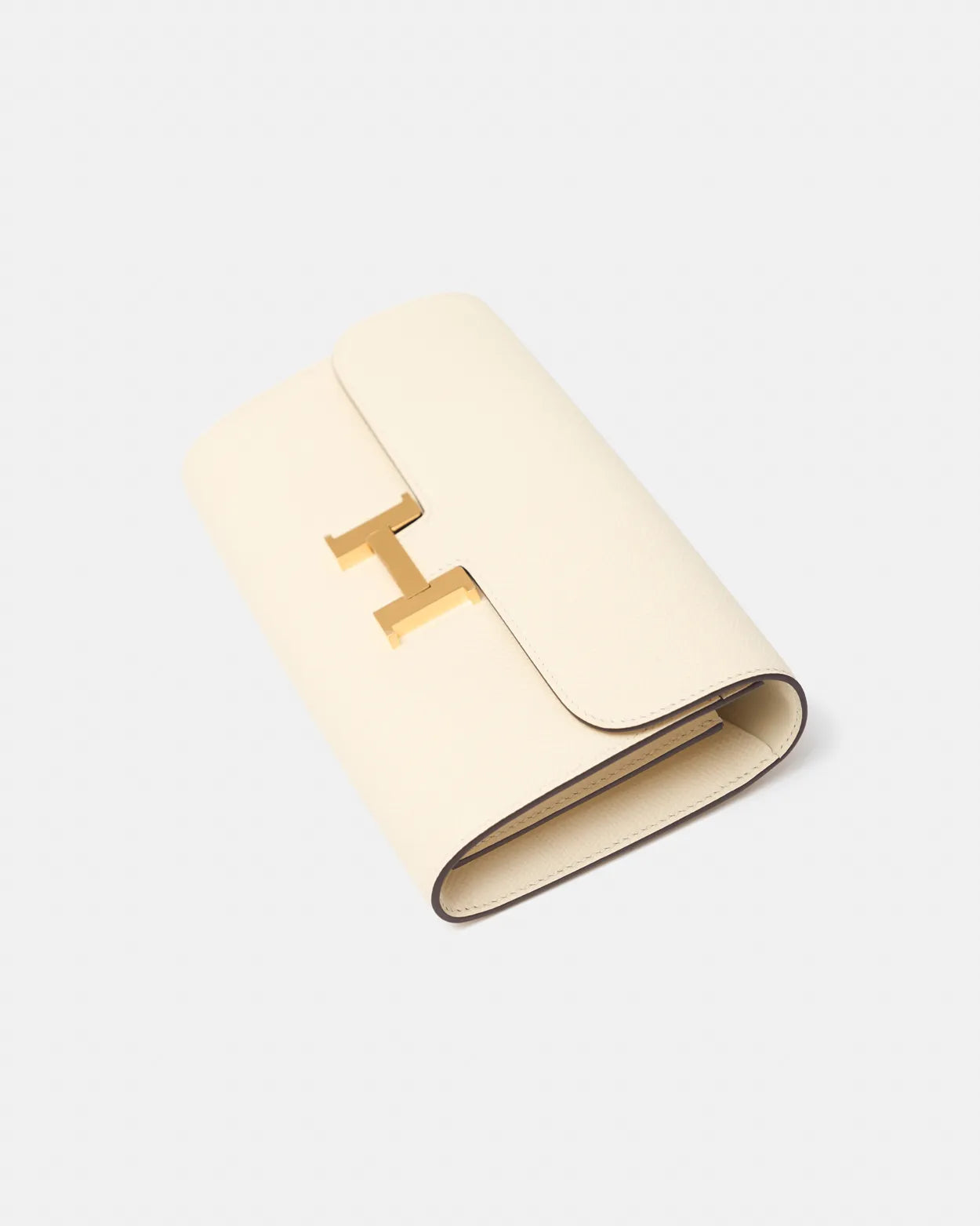 Hermès Constance Long Wallet To go Nata Epsom GHW