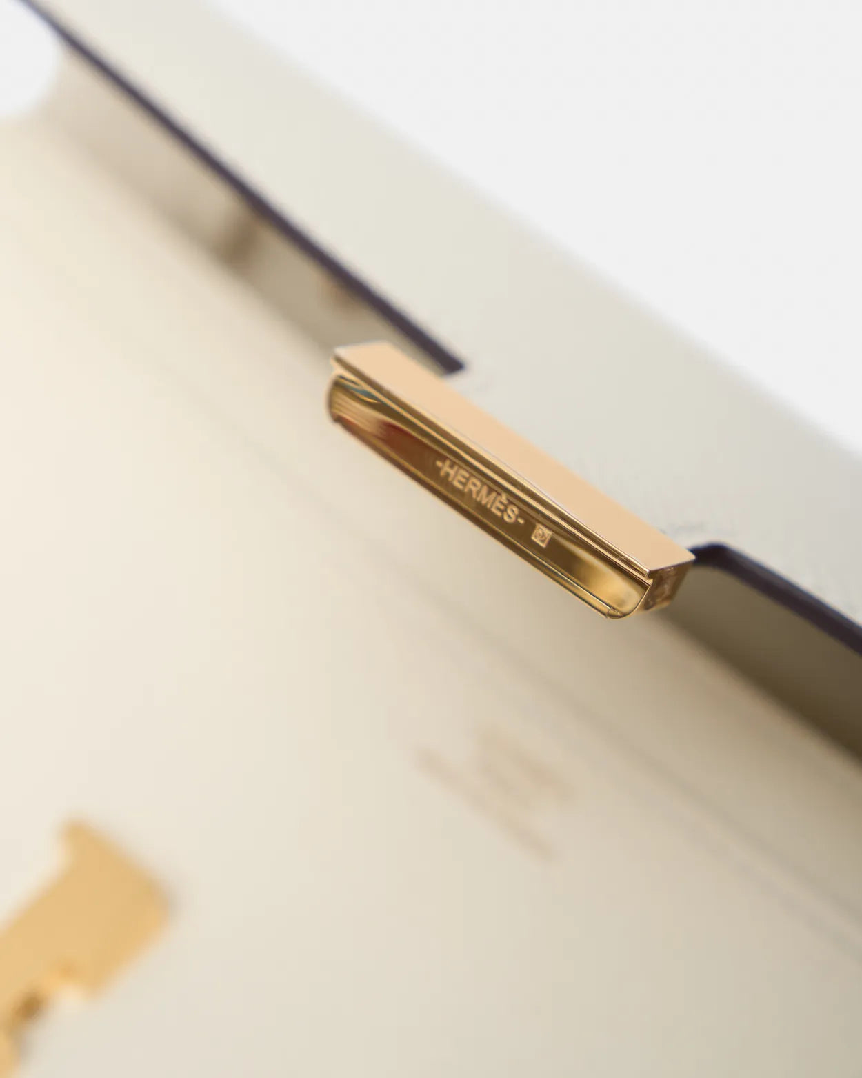 Hermès Constance Long Wallet To go Nata Epsom GHW