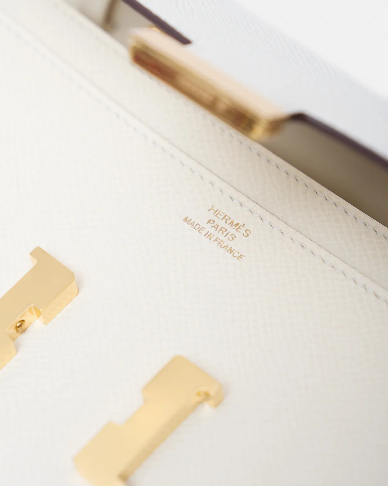 Hermès Constance Long Wallet To go Nata Epsom GHW