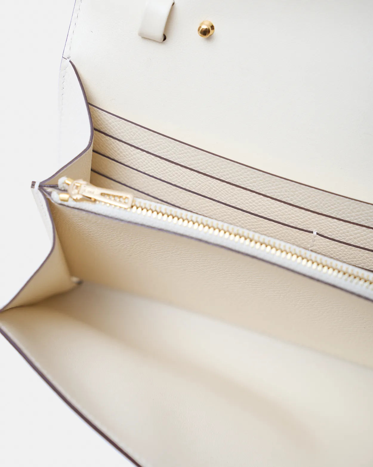 Hermès Constance Long Wallet To go Nata Epsom GHW