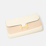 Hermès Constance Long Wallet To go Nata Epsom GHW