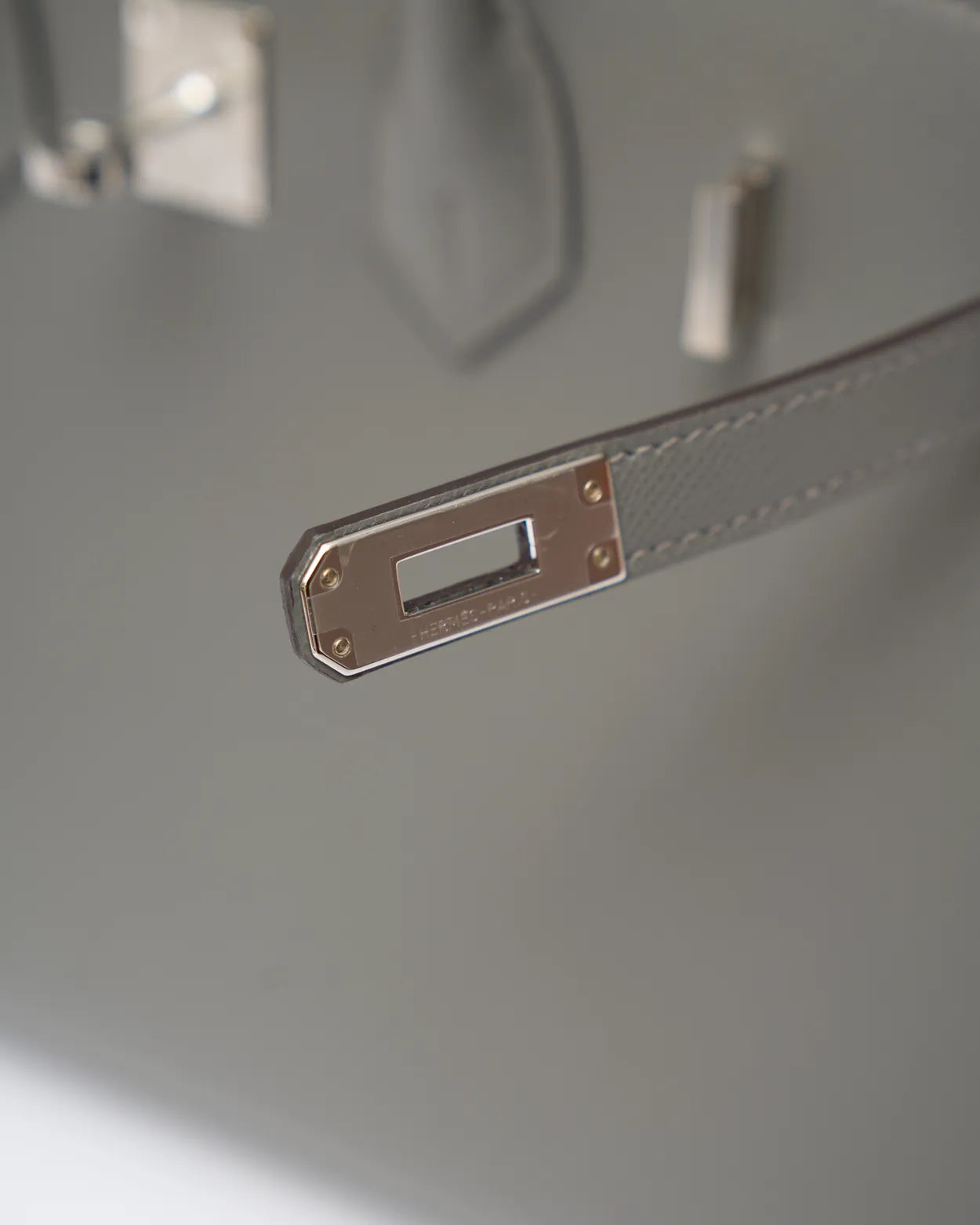 Hermès Birkin Sellier 25 Gris Meyer Madame PHW
