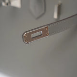 Hermès Birkin Sellier 25 Gris Meyer Madame PHW