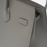 Hermès Birkin Sellier 25 Gris Meyer Madame PHW