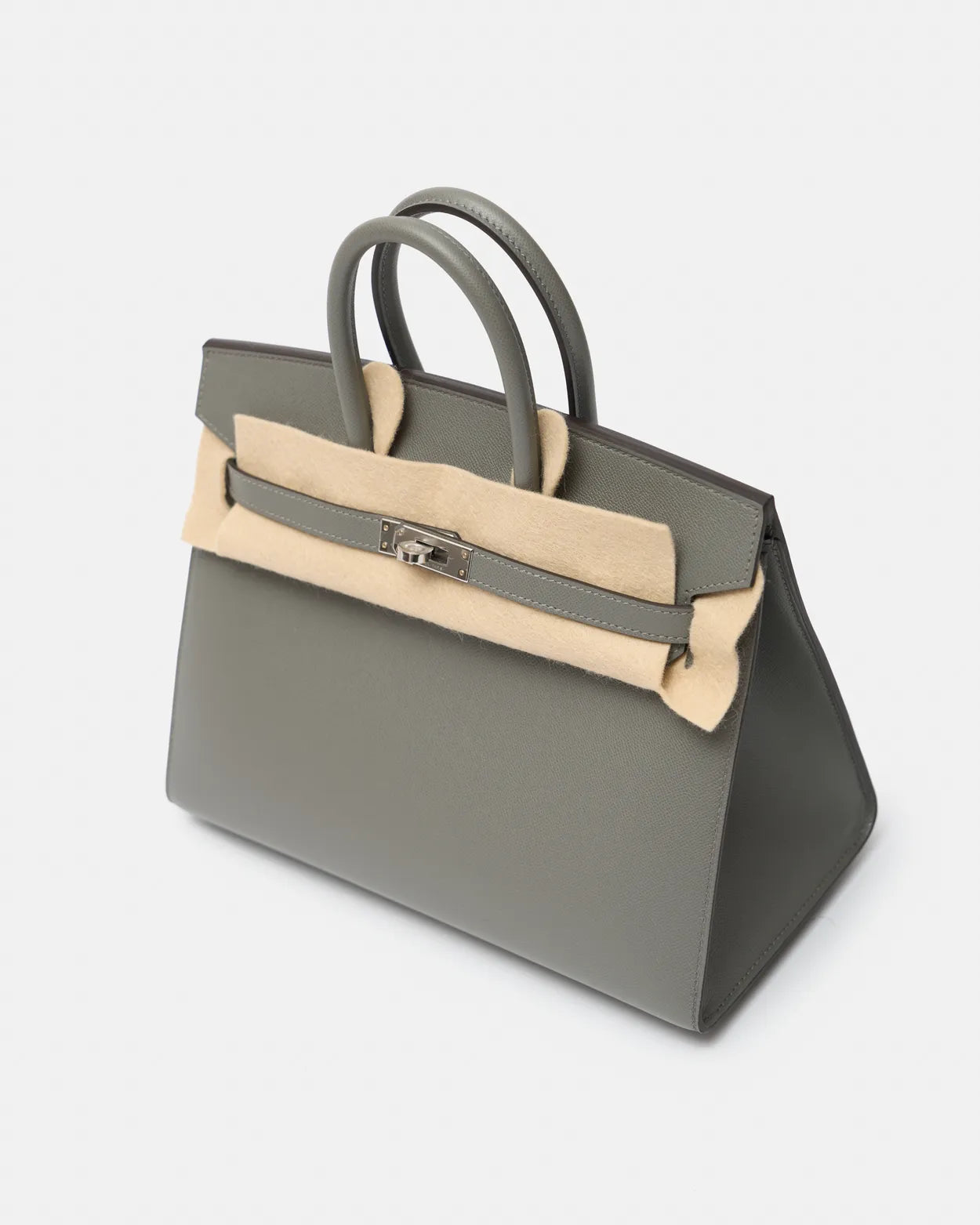 Hermès Birkin Sellier 25 Gris Meyer Madame PHW