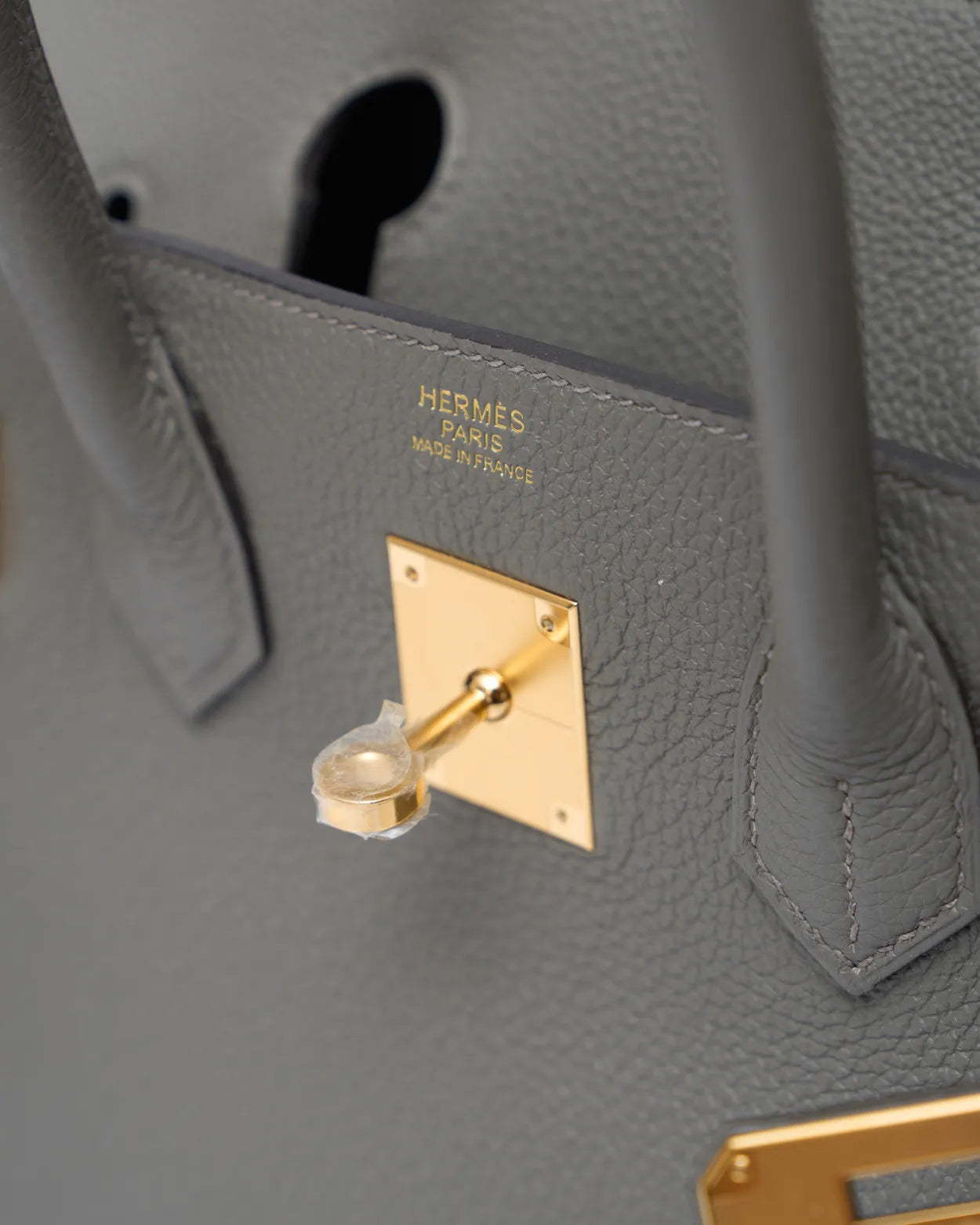 Hermès Birkin 30 Gris Meyer Togo GHW