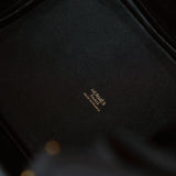 Hermès Picotin Cargo 18 Black Toile Goeland Swift GHW