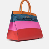 Hermès Birkin Sellier 35 Sunset Epsom Phw