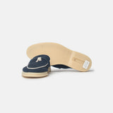 Loro Piana Summer Charms Walk Dark Blue/White Loafers
