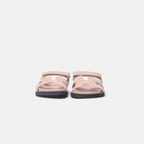 Hermès Chypre Rose Porcelain Suede Sandals