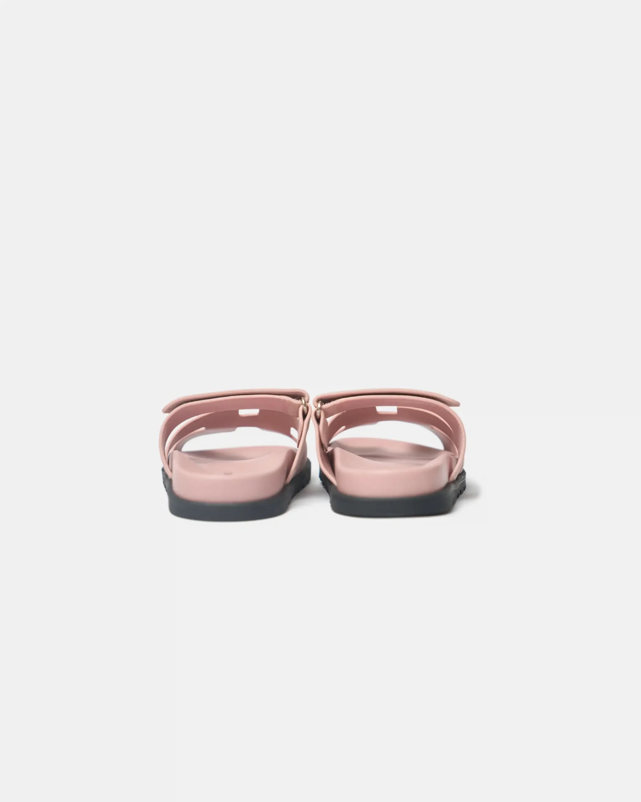 Hermès Chypre Rose Porcelain Suede Sandals