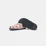 Hermès Chypre Rose Porcelain Suede Sandals
