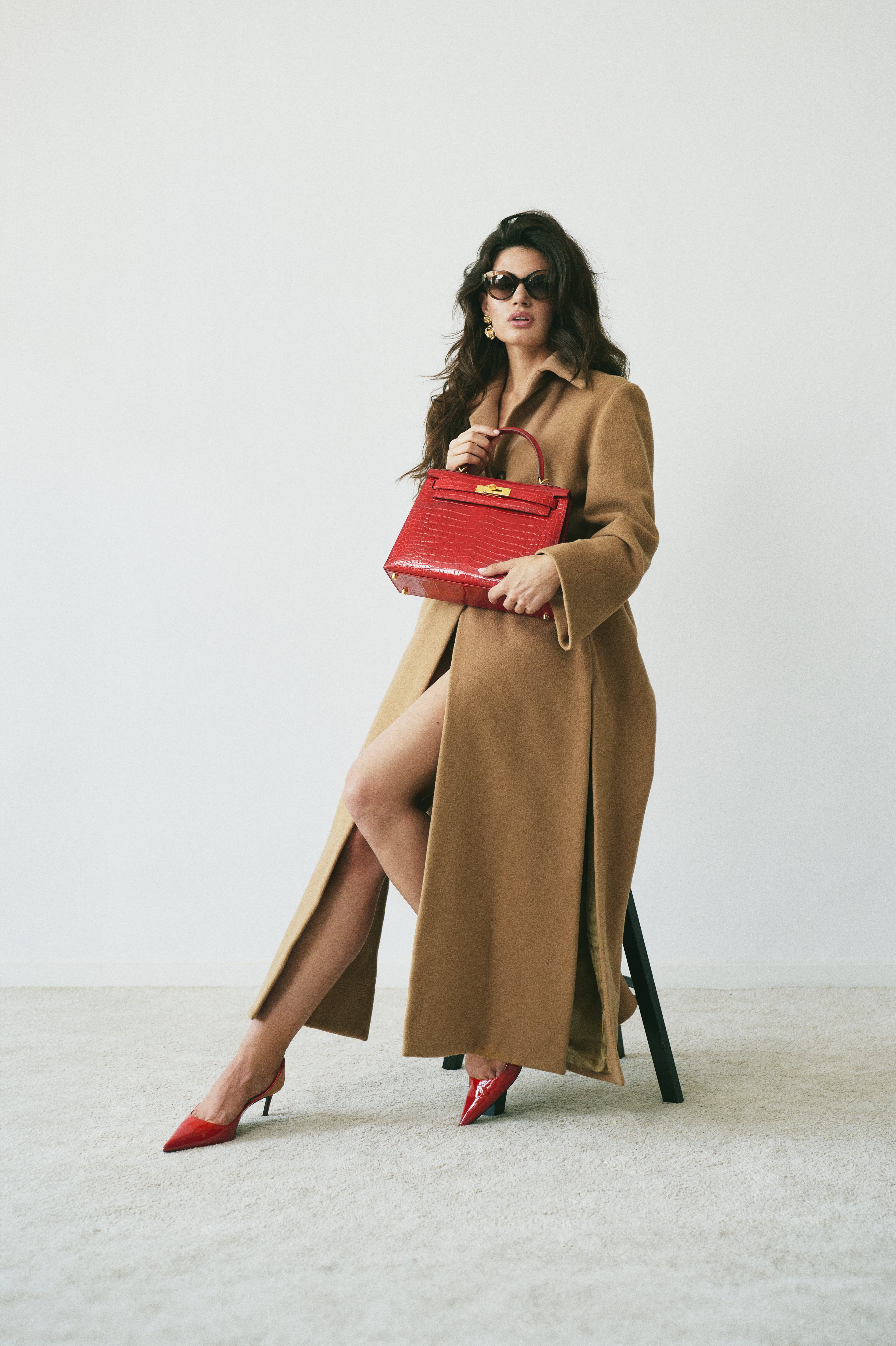 Hermès Kelly 28 Rouge de Coeur Alligator GHW