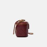 Chanel Vanity Burgundy Lambskin GHW