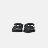 Hermes Chypre Black Calfskin Sandal