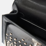 Hermès Mini Kelly 20 Black Cloute With Studs PHW