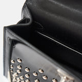 Hermès Mini Kelly 20 Black Cloute With Studs PHW