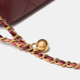 Chanel Vanity Burgundy Lambskin GHW