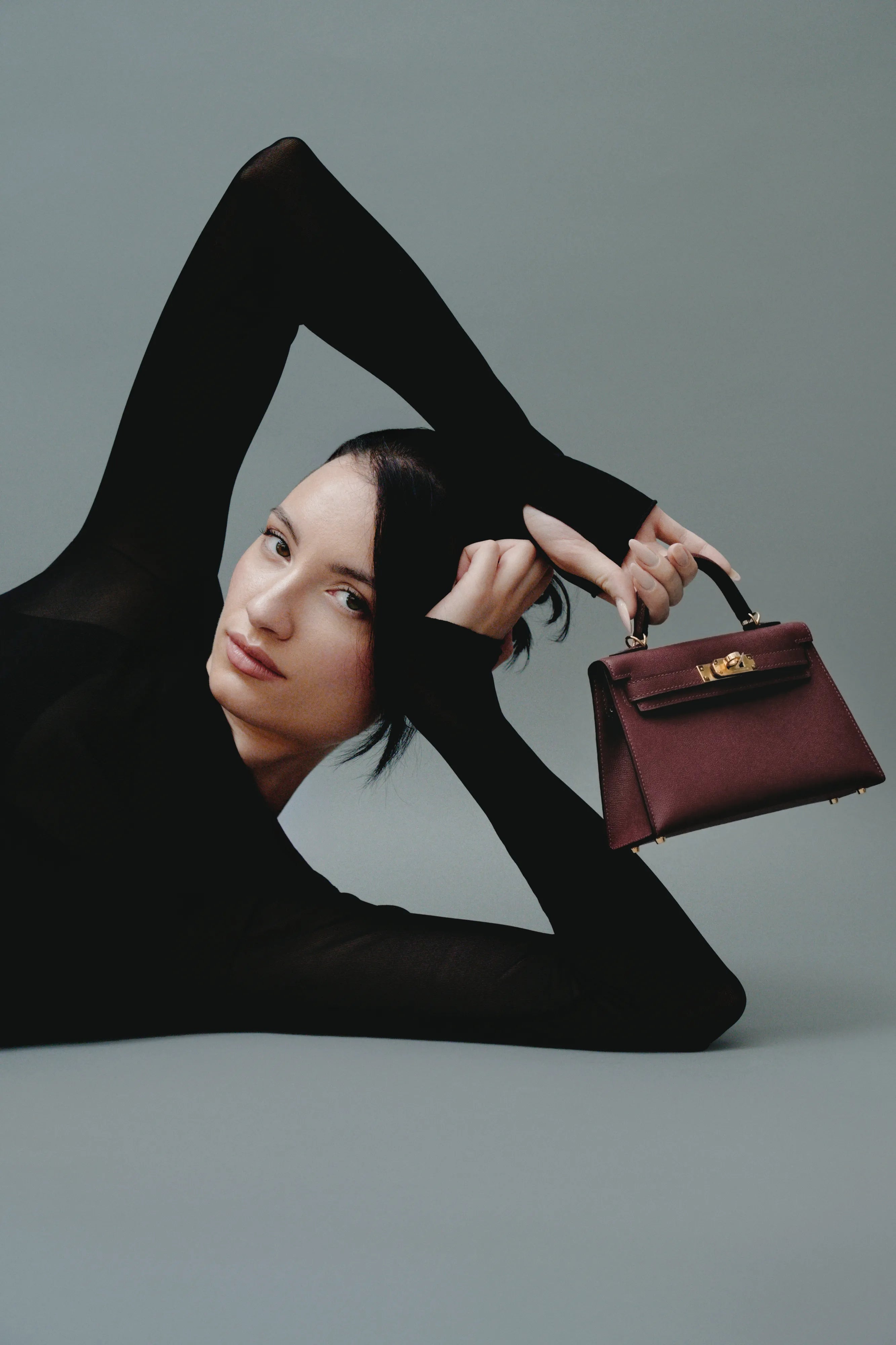 Hermès Mini Kelly 20 Blue Zephyr Epsom GHW – Selectif Official