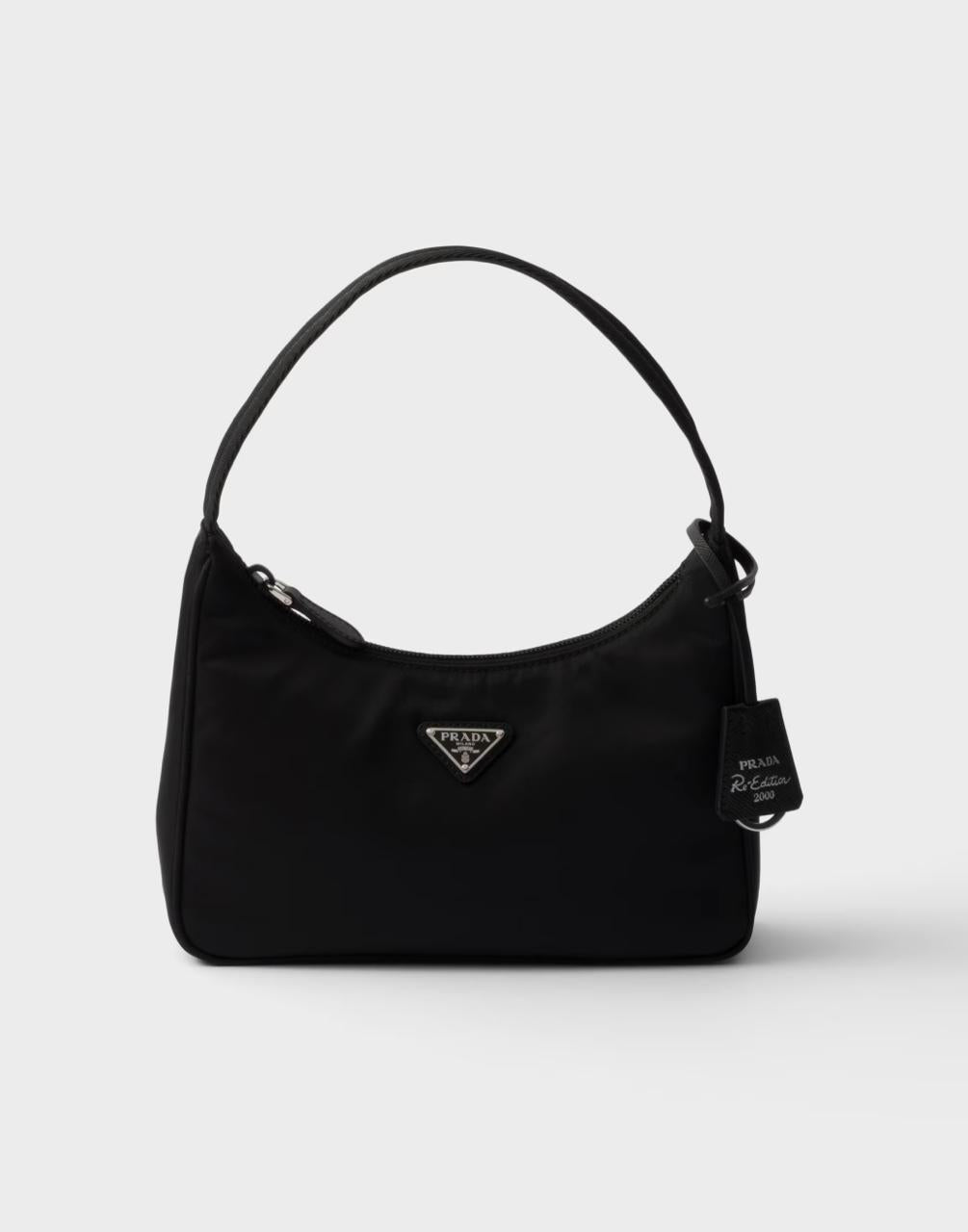Prada Re-Edition 2000 Mini Bag Black en Re-Nylon