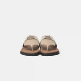 Hermès Empire Beige Mastic Beige Glaise Calfskin Sandals