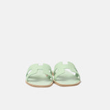 Hermès Oran Vert Jade Epsom Sandals