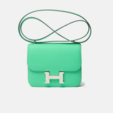 Hermès Mini Constance 18 Vert Comics Epsom PHW