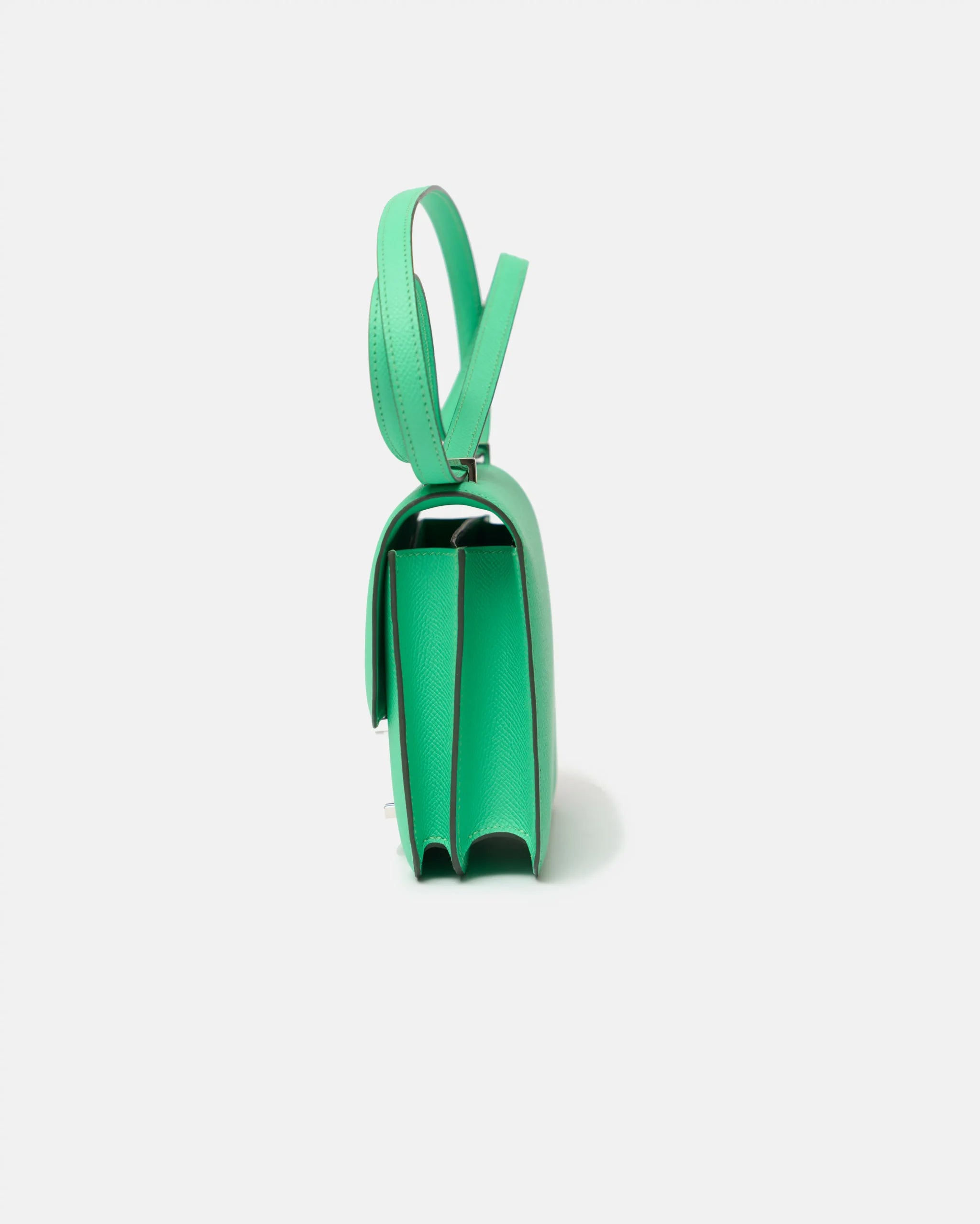 Hermès Mini Constance 18 Vert Comics Epsom PHW