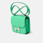 Hermès Mini Constance 18 Vert Comics Epsom PHW