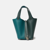 Hermès Mini Picotin 18 Vert Cypress/Vert Bosphore PHW