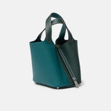 Hermès Mini Picotin 18 Vert Cypress/Vert Bosphore PHW