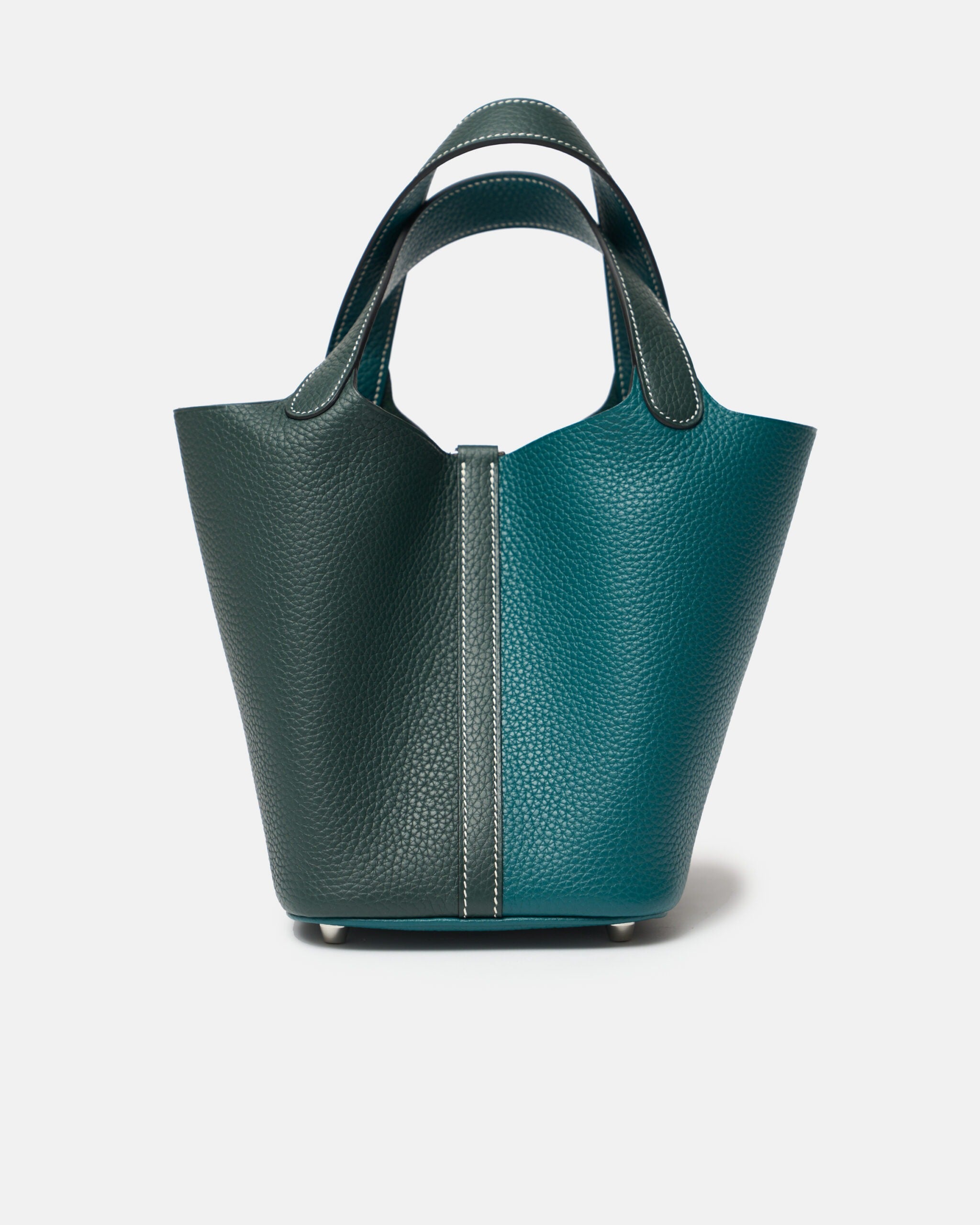 Hermès Picotin 18 Vert Cypress/Vert Bosphore Clemence PHW