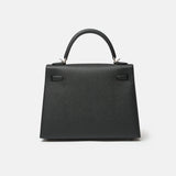 Hermès Kelly 25 Black Epsom PHW