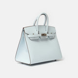 Hermès Birkin Sellier 25 Bleu Brume Epsom PHW