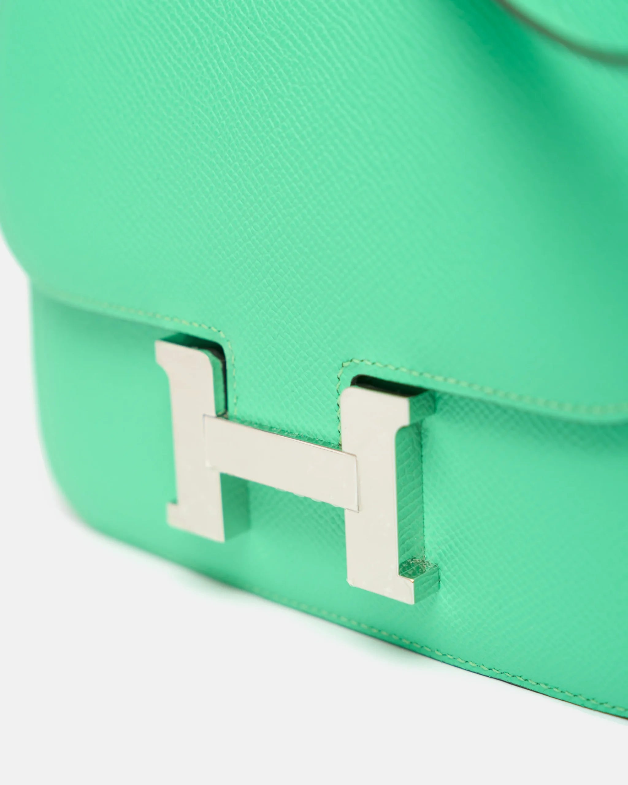Hermès Mini Constance 18 Vert Comics Epsom PHW