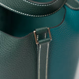 Hermès Mini Picotin 18 Vert Cypress/Vert Bosphore PHW