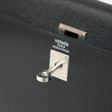 Hermès Kelly 25 Black Epsom PHW