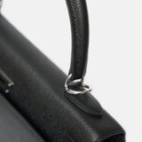 Hermès Kelly 25 Black Epsom PHW