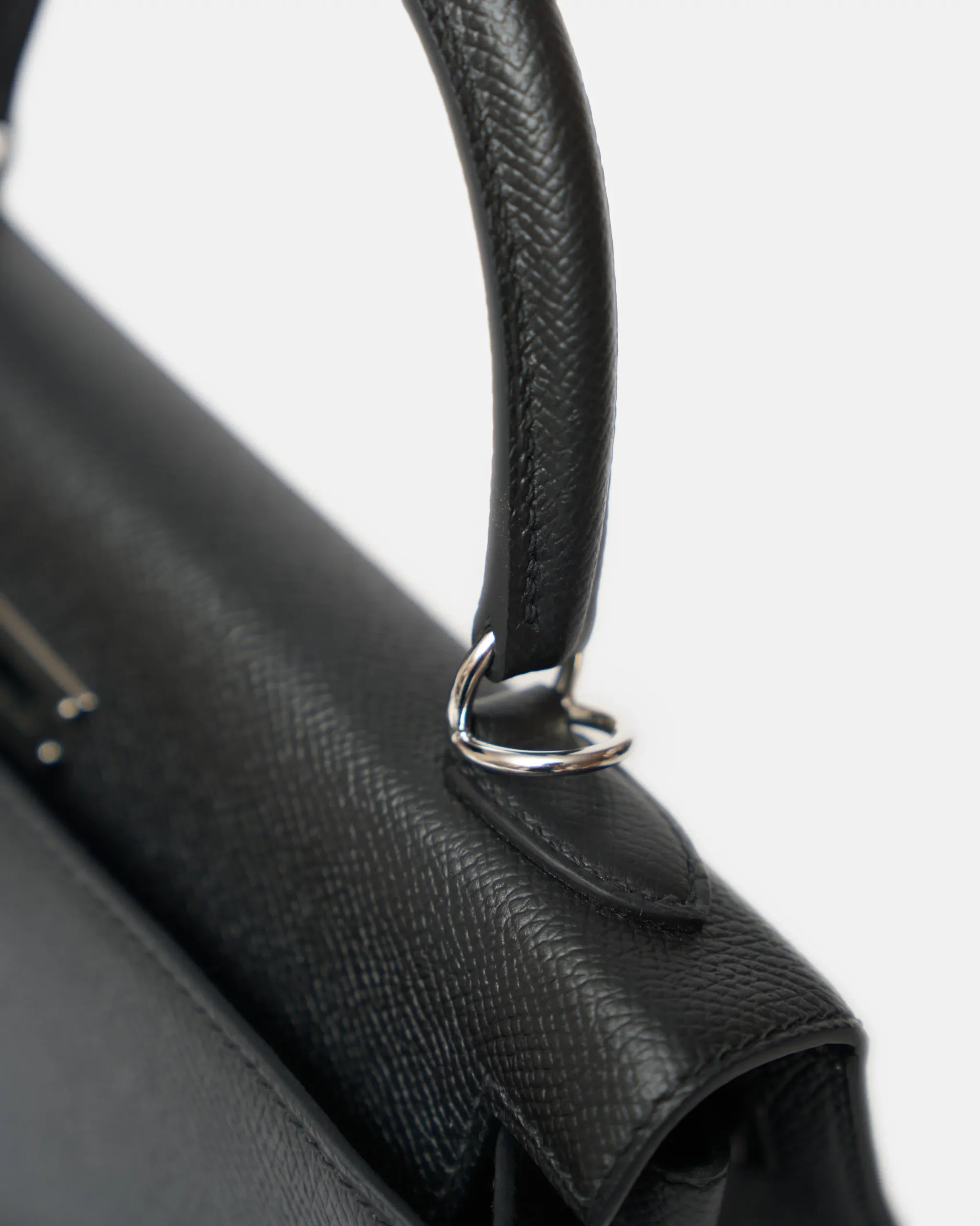 Hermès Kelly 25 Black Epsom PHW