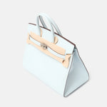 Hermès Birkin Sellier 25 Bleu Brume Epsom PHW