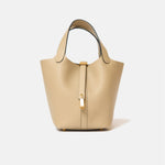 Hermès Mini Picotin 18 Trench Clemence GHW