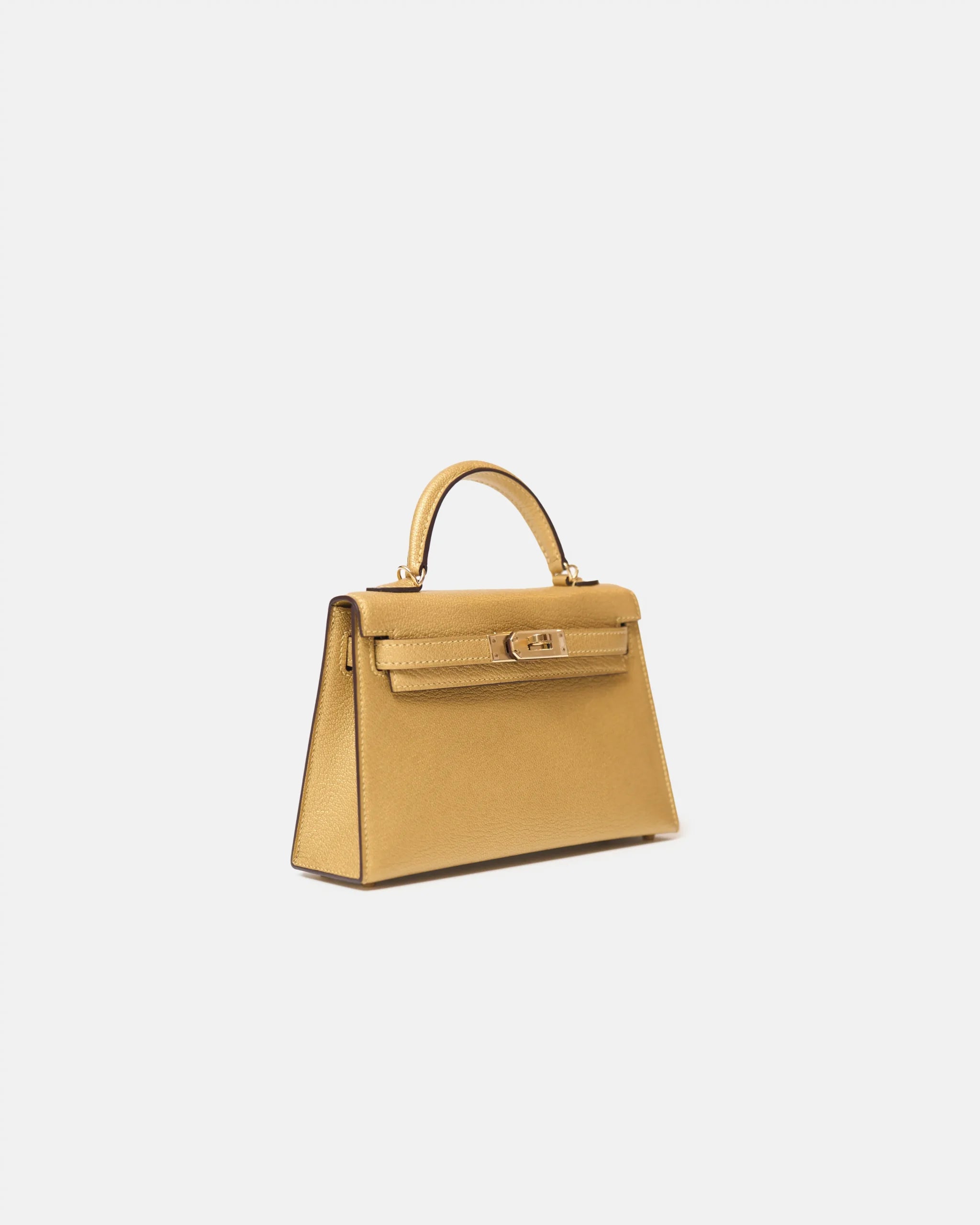 Hermès Mini Kelly 20 Dore Epsom Gold