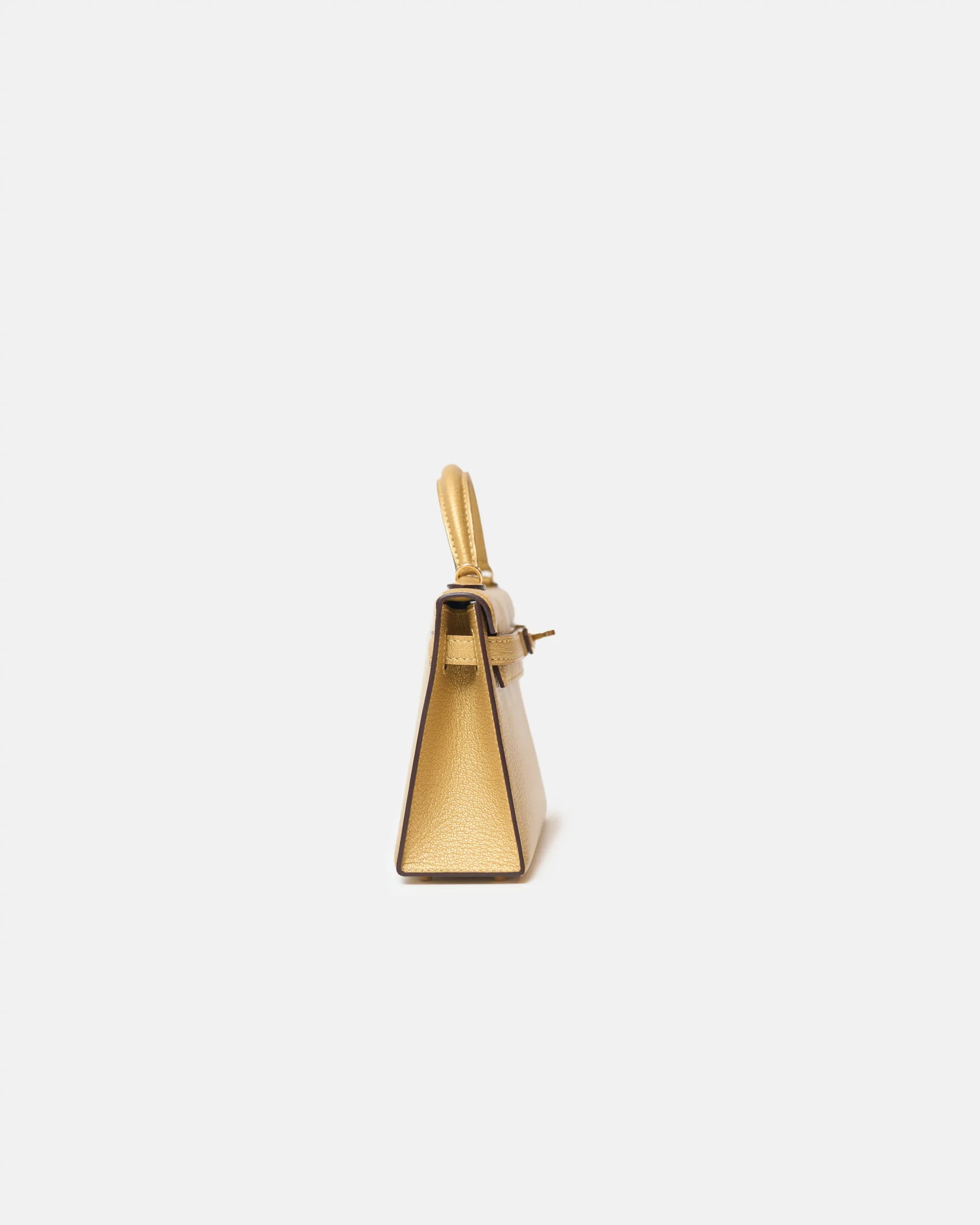 Hermès Mini Kelly 20 Dore Epsom Gold
