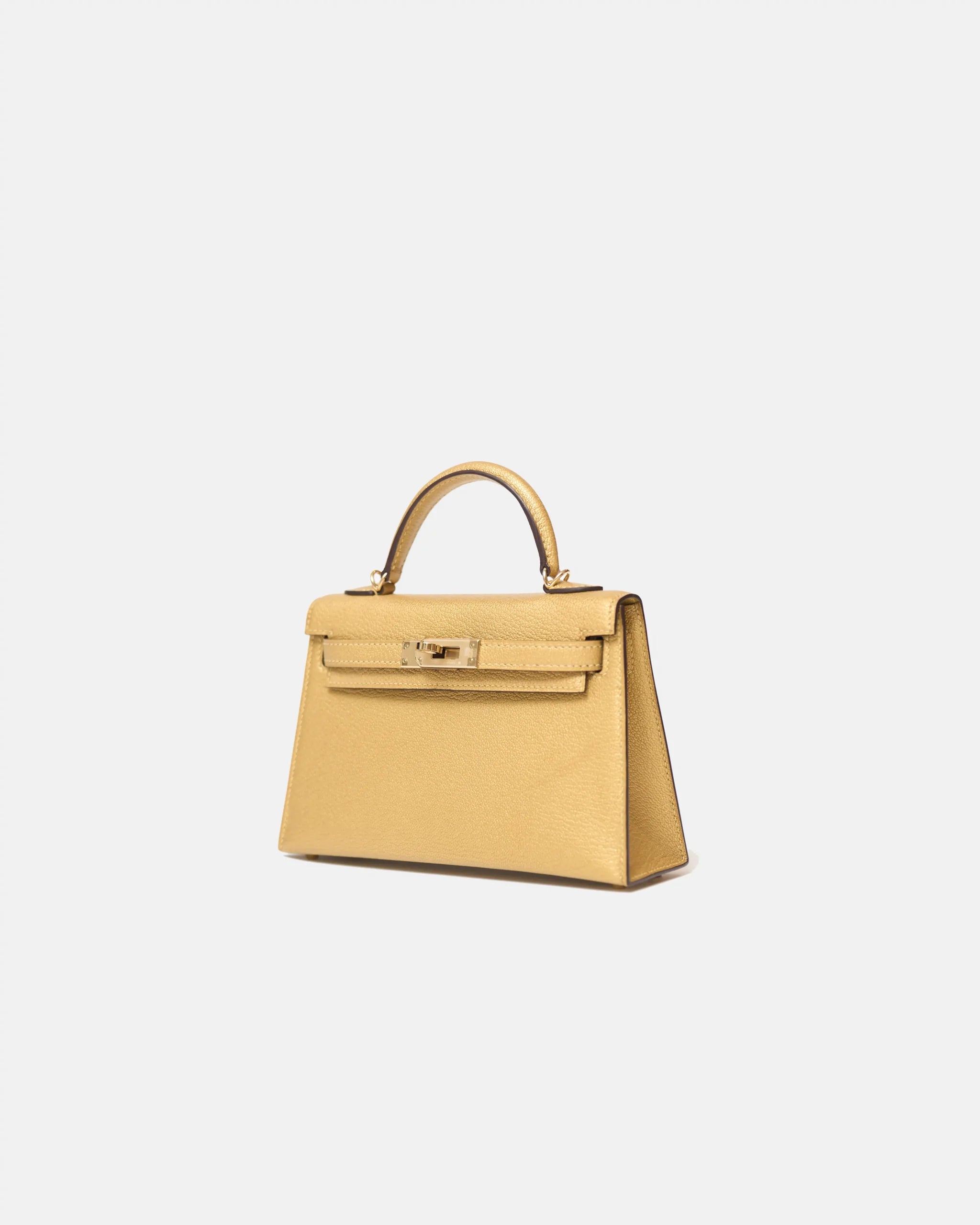 Hermès Mini Kelly 20 Dore Epsom Gold