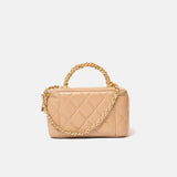 Chanel Caviar Vanity Beige Ghw