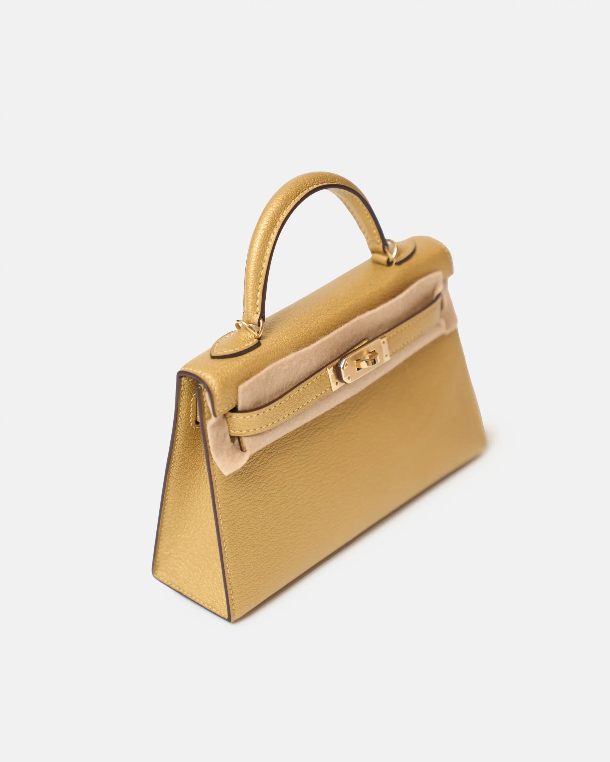 Hermès Mini Kelly 20 Dore Epsom Gold