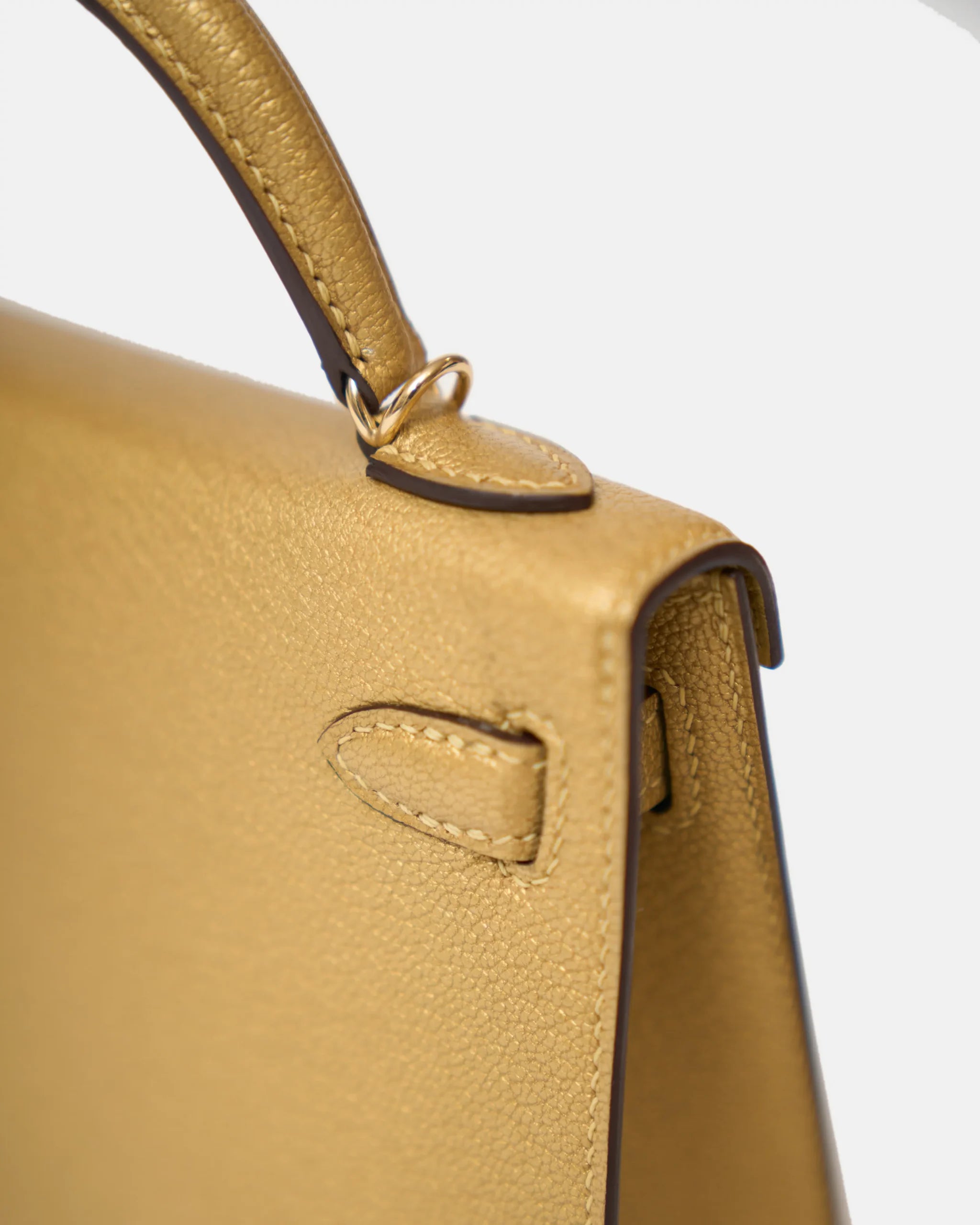 Hermès Mini Kelly 20 Dore Epsom Gold