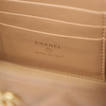 Chanel Caviar Vanity Beige Ghw