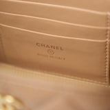 Chanel Caviar Vanity Beige Ghw