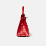 Hermès Kelly 28 Rouge de Coeur Alligator GHW